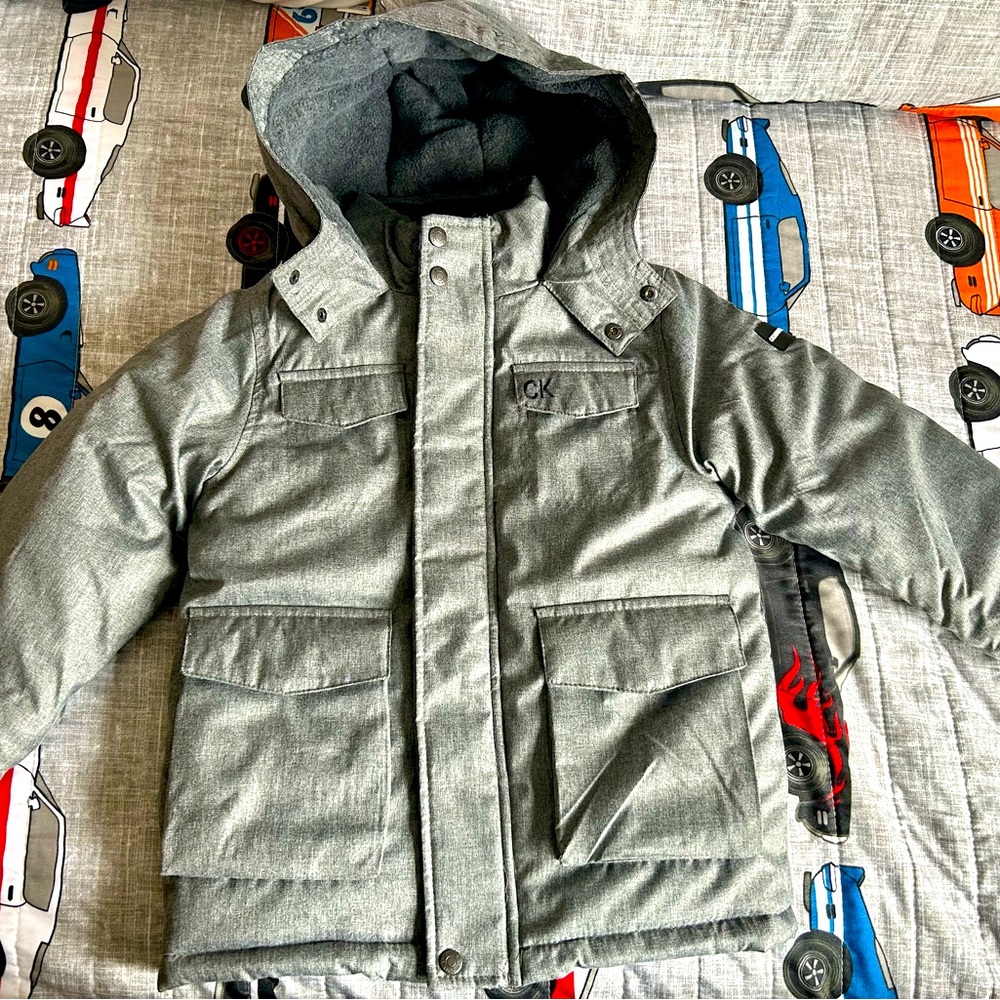 NWT SIZE 5 Boys Calvin Klein Winter Coat
